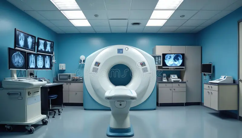 Modern CT Scanner in Clinical Setting